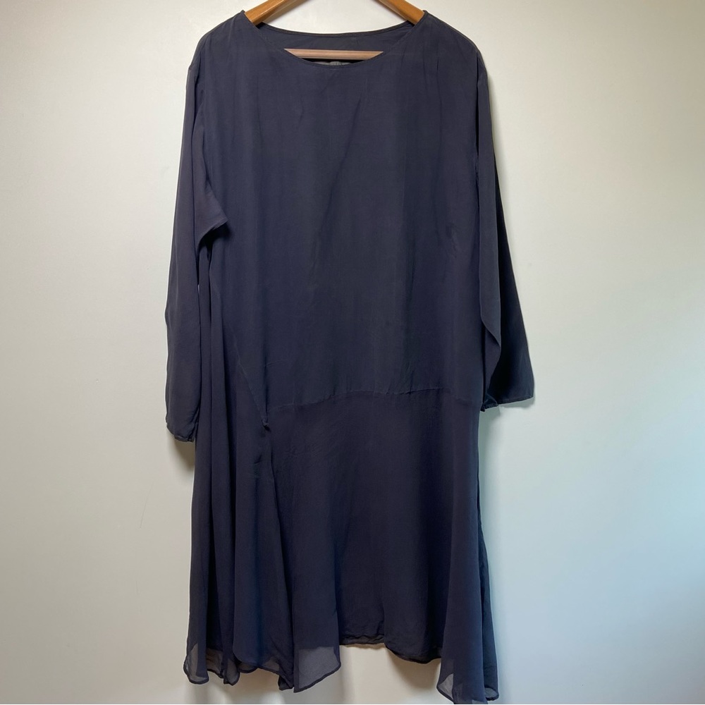 Manuelle Guibal Oversized Silk Dress